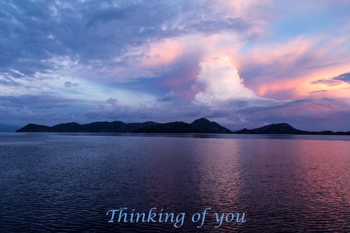 Thinking of you after the storm